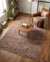 Sahara Essence Collection Area Rug - Oasis (Brown) Rectangle Brown  lifestyle 17