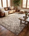 Riviera Elegance Collection Area Rug -  Eze Rectangle Brown  lifestyle 27
