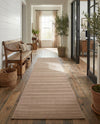 Soho Elegance Collection Area Rug - Chelsea (Light Brown) Runner Light Brown  lifestyle 41