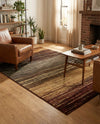 Bistro Lounge Collection Area Rug -  Cortado Rectangle Beige  lifestyle 7