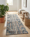 Cascade Range Collection Area Rug - Hood (Navy Blue) Runner Navy Blue  lifestyle 79