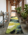 Venetian Elegance Collection Area Rug -  Chioggia Runner Light Green  lifestyle 41