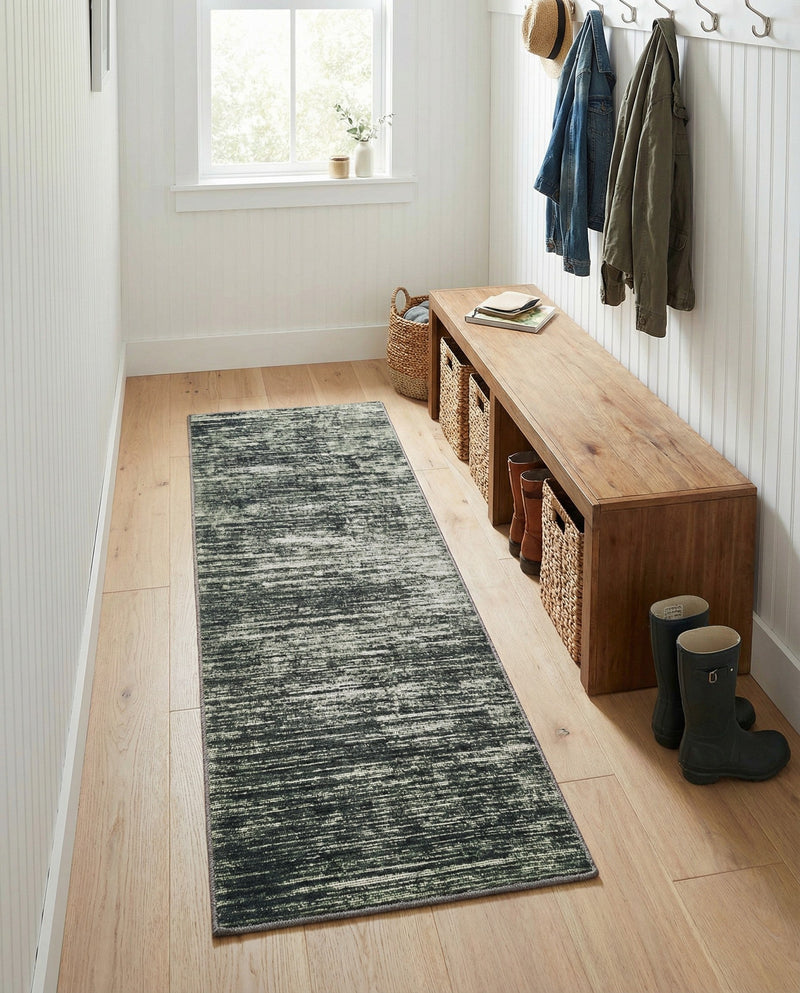 Sahara Essence Collection Area Rug - Oasis (Green) Runner Green  lifestyle 55