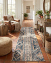 Cascade Range Collection Area Rug - Hood (Navy Blue) Runner Navy Blue  lifestyle 40