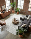 Marrakech Lattice Collection Area Rug - Medina (Ivory) Rectangle Ivory  lifestyle 8