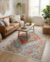 Arcadia Rugs Collection Area Rug -  Xanadu Rectangle Salmon  lifestyle 13
