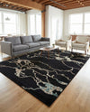 Brighton Terrace Collection Area Rug -  Aldrington Rectangle Navy Blue  lifestyle 15
