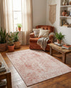 Cambridge Classics Collection Area Rug -  Magdalene (Pink) Rectangle Pink  lifestyle 21