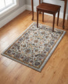 Casablanca Tapestry Collection Area Rug -  Marrakech (Cloud Gray) Rectangle Cloud Gray  lifestyle 12