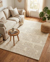 Lana Tasmanian Wool Collection Area Rug - Freycinet Rectangle Ivory  lifestyle 10