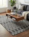Urban Oasis Rugs Collection Area Rug -  Boulevard (Charcoal Gray) Rectangle Charcoal Gray  lifestyle 16