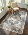 Cambridge Classics Collection Area Rug -  Magdalene (Cream) Rectangle Cream  lifestyle 4