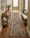 Neptune Elegance Collection Area Rug -  Galatea (Blue) Runner Blue  lifestyle 56