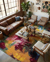 Marrakesh Elegance Collection Area Rug -  Draa Rectangle Multi  lifestyle 11