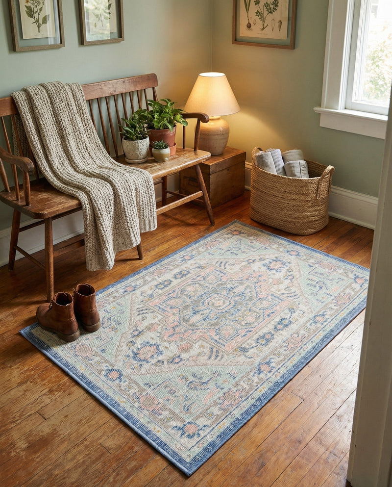 Savannah Series Collection Area Rug - Charleston (Multi) Rectangle Multi  lifestyle 17