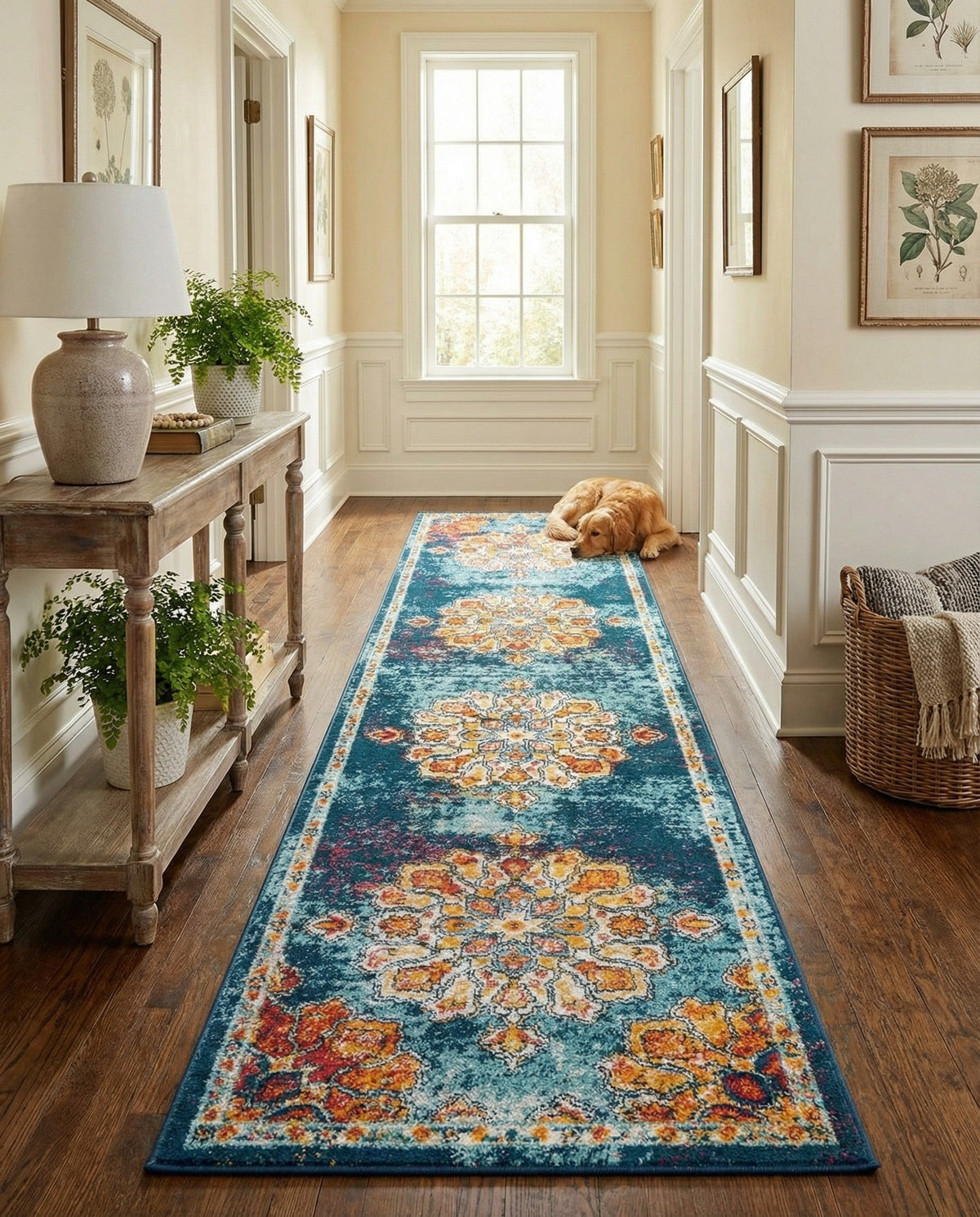 Beverly Grove Collection Area Rug - Melrose (Multi) Runner Multi  lifestyle 84