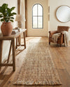 Savannah Jute Collection Area Rug - Tahoe Runner Natural  lifestyle 46