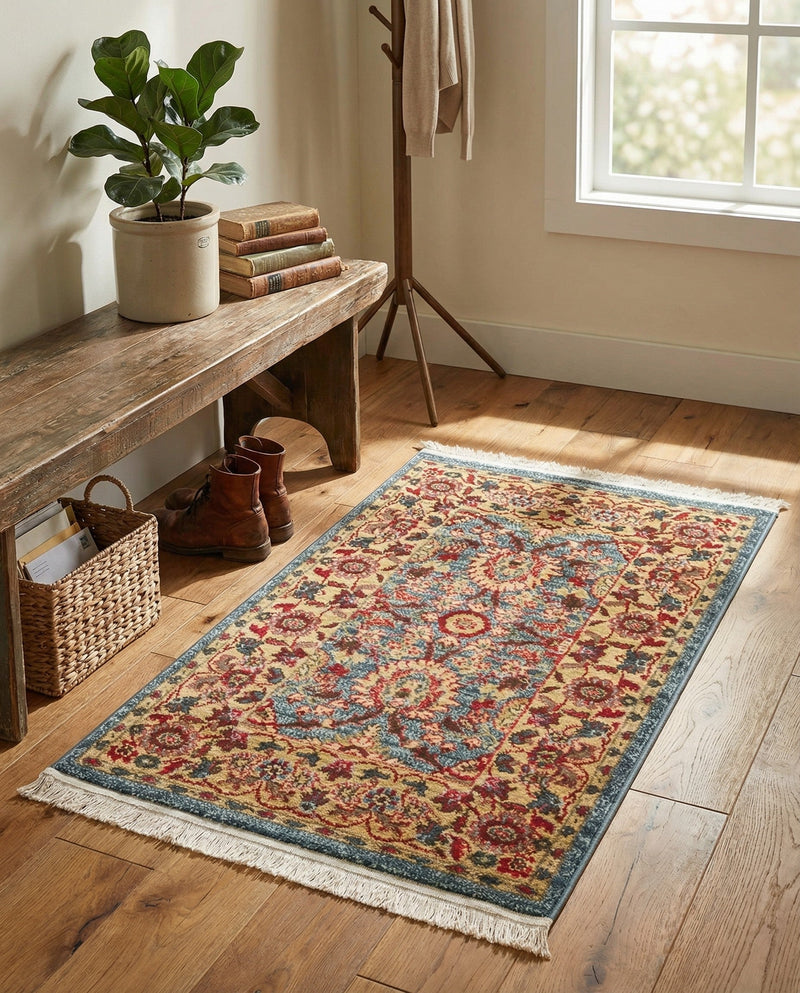 Chelsea Elegance Collection Area Rug -  Osterley Rectangle Blue  lifestyle 72