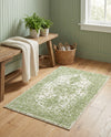 Dover Terrace Collection Area Rug - Marina (Green) Rectangle Green  lifestyle 19