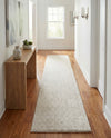Solid Shag Seaside Collection Area Rug - Azure Cove (Ivory) Runner Ivory  lifestyle 45