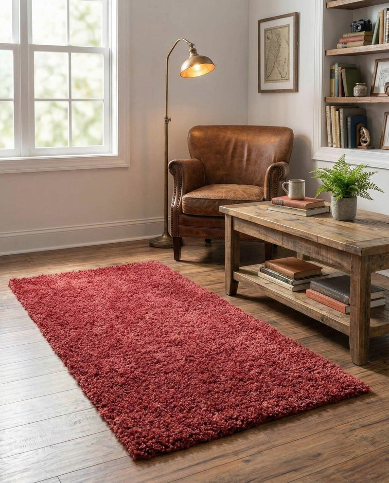 Alpine Plush Collection Area Rug -  Cortina (Poppy) Rectangle Poppy  lifestyle 18