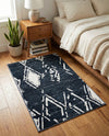Metro Heights Collection Area Rug -  Madison Rectangle Navy Blue  lifestyle 31