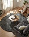 Majestic Manor Collection Area Rug - Versailles (Slate) Oval Slate  lifestyle 75