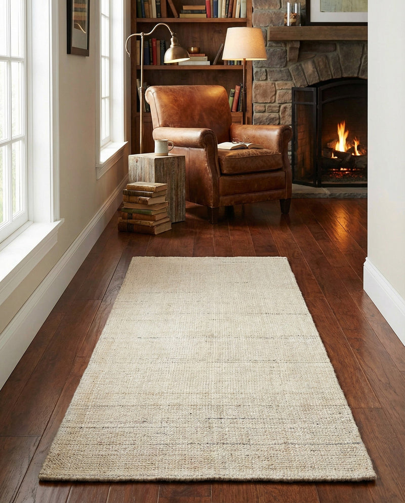 Berkshire Estate Collection Area Rug - Windsor (Vanilla Bean) Runner Vanilla Bean  lifestyle 40