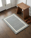 Savannah Borders Wool Collection Area Rug - Chatham Rectangle Earl Gray  lifestyle 62