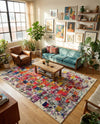 Marrakesh Elegance Collection Area Rug -  Azilal Rectangle Multi  lifestyle 22