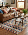 Marrakech Mosaic Collection Area Rug - Casablanca Rectangle Ivory  lifestyle 24