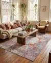 Laguna Sands Collection Area Rug - Catalina Rectangle Multi  lifestyle 27