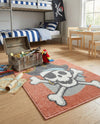 Wonder Tykes Collection Area Rug -  Harmony Rectangle Red  lifestyle 5