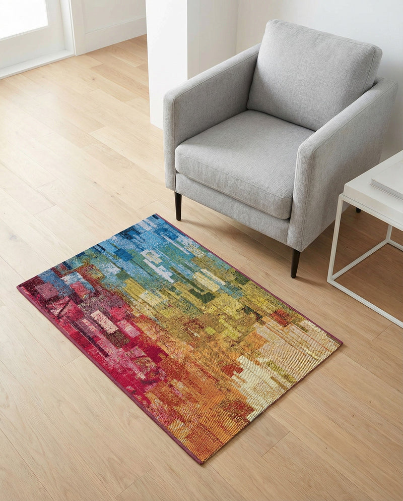 Urban Terrace Collection Area Rug -  Lawn Rectangle Multi  lifestyle 17