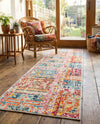 Sierra Collection Area Rug -  Tahoe Runner Multi  lifestyle 50