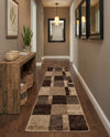 Autumn Meadow Collection Area Rug -  Sycamoreside (Light Brown) Runner Light Brown  lifestyle 64