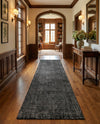 Berkshire Estate Collection Area Rug - Windsor (Blackberry) Runner Blackberry  lifestyle 75