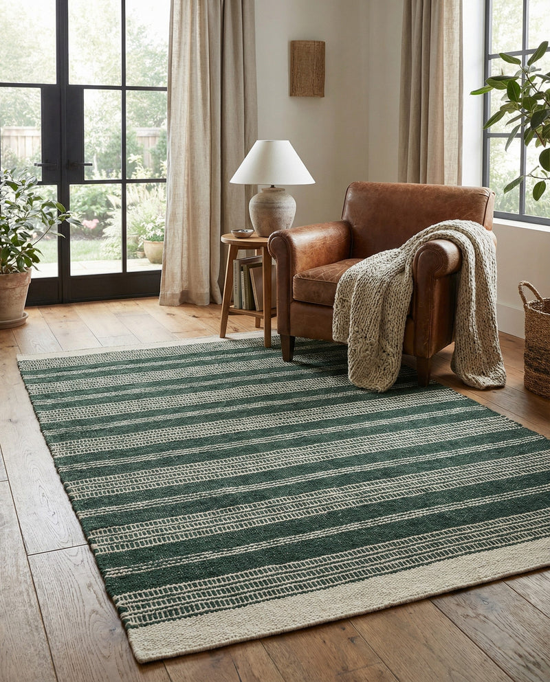 Marina Collection Area Rug - Marina Rectangle Hunter Green  lifestyle 43