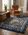 Horizon Collection Area Rug -  Zenith Rectangle Blue  lifestyle 12