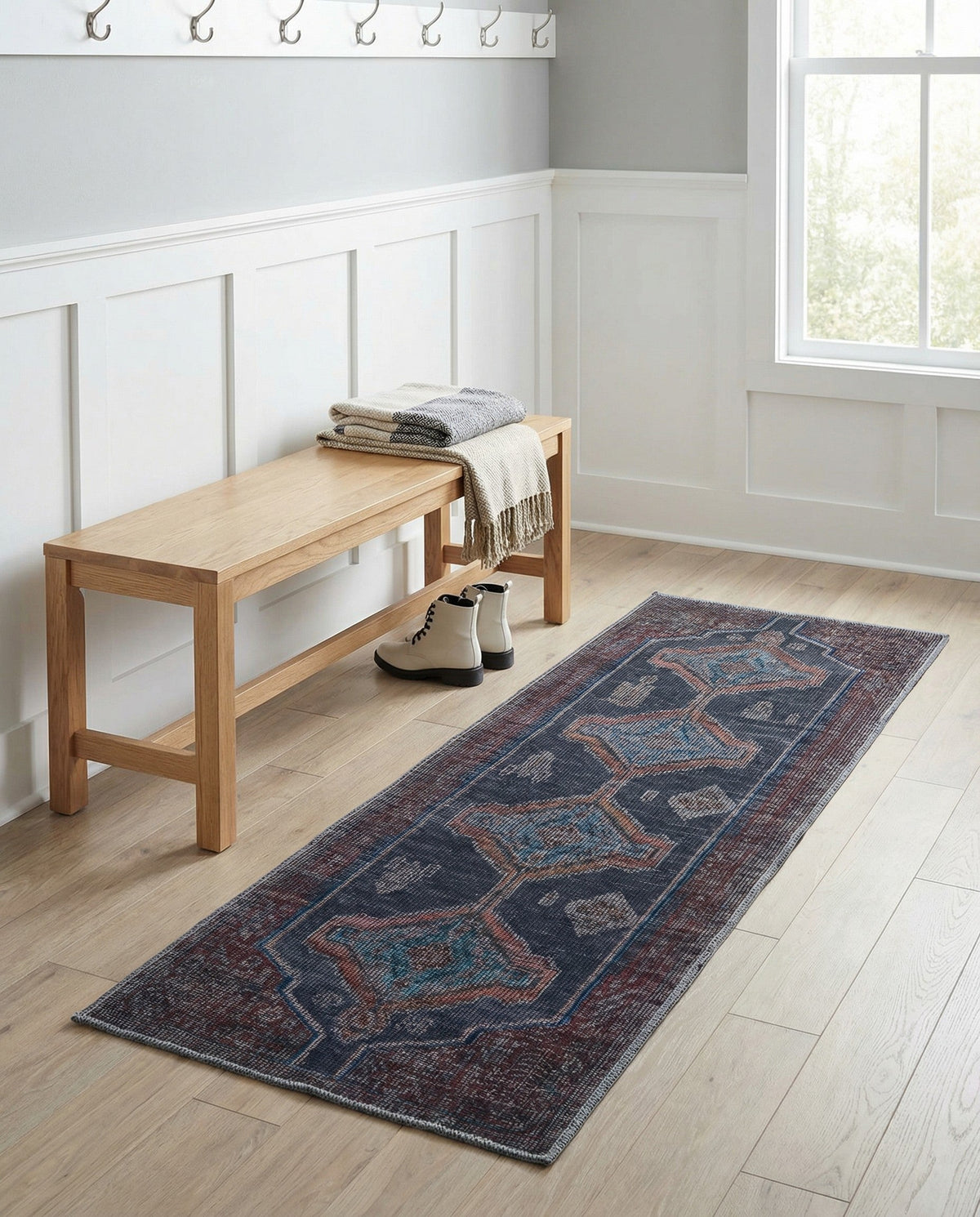 Rovaniemi Collection Area Rug - Lapland Runner Charcoal and Gray  lifestyle 57