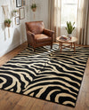 Savannah Sojourn Collection Area Rug -  Kilimanjaro Rectangle Black  lifestyle 26
