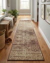 Autumn Meadow Collection Area Rug -  Ironbark Runner Beige  lifestyle 53