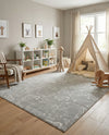 Wonder Tykes Collection Area Rug -  Spectrum Rectangle Gray  lifestyle 26