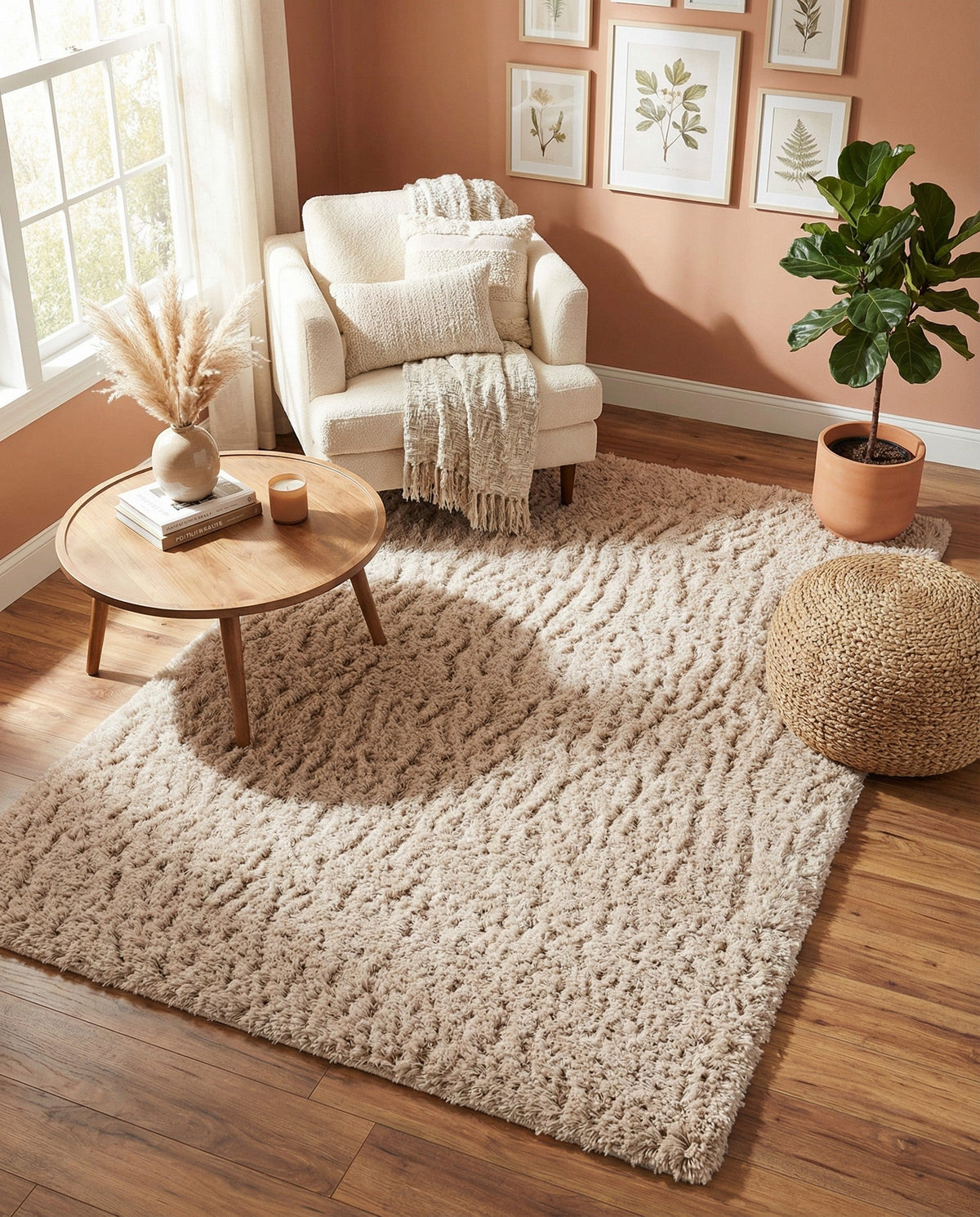 Majestic Manor Collection Area Rug - Versailles (Blonde) Rectangle Blonde  lifestyle 19