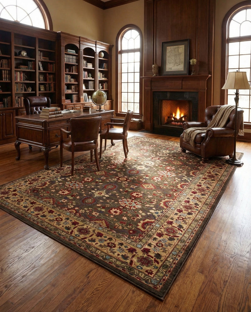 Chelsea Elegance Collection Area Rug -  Osterley Rectangle Light Brown  lifestyle 45