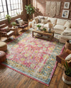 Arcadia Rugs Collection Area Rug -  Shangri-La Rectangle Pink  lifestyle 24