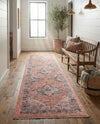 Bazaar Chic Collection Area Rug -  Chefchaouen Runner Salmon Pink  lifestyle 46
