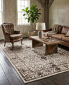 Horizon Collection Area Rug -  Sierra Rectangle Beige  lifestyle 13