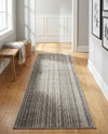 Jewel Oasis Collection Area Rug - Sapphire (Gray) Runner Gray  lifestyle 51