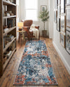Dresden Elegance Collection Area Rug -  Seiffen Runner Multi  lifestyle 60